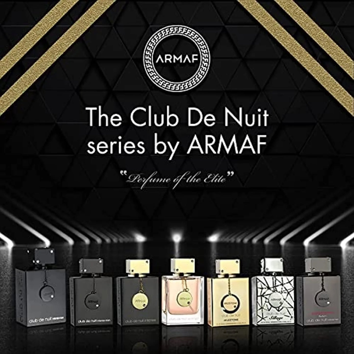 Club De Nuit Intense Man EDT Men New in Box, Black 3.6 Fl Oz (Pack of 1)