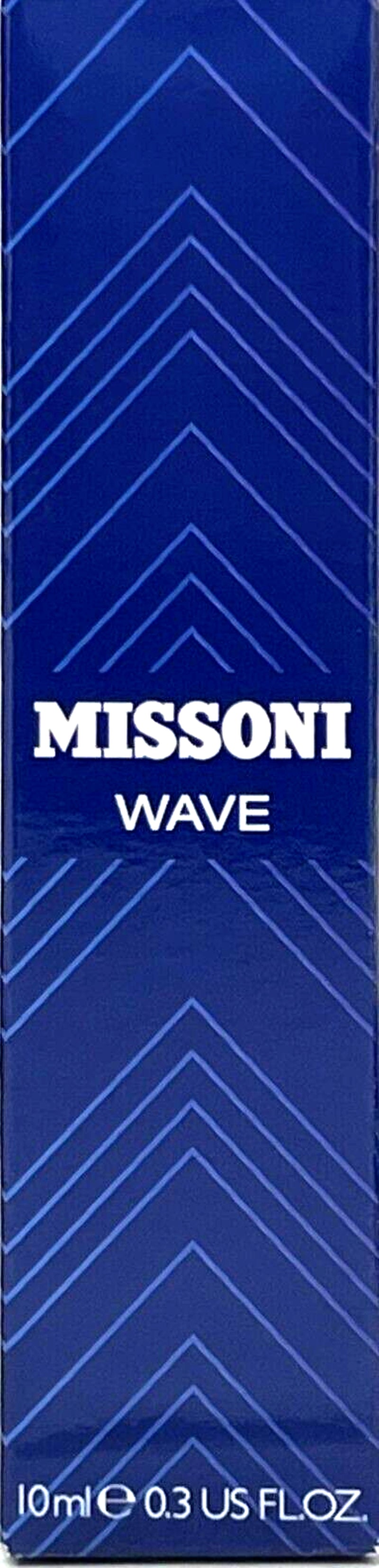 MISSONI WAVE 3 PCS GIFT SET for MEN EDT 3.4 Oz, PEN, SHOWER GEL BRAND NEW!