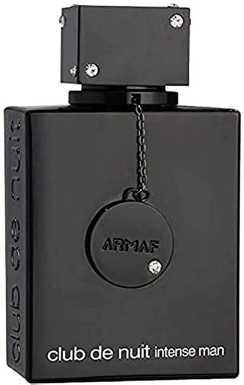 Club De Nuit Intense Man EDT Men New in Box, Black 3.6 Fl Oz (Pack of 1)