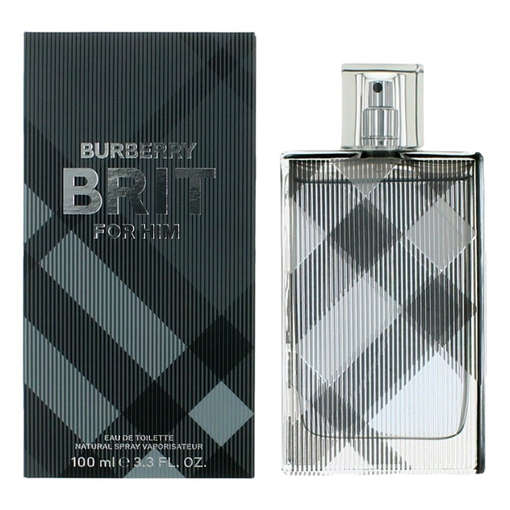 Brit by Burberry, 3.3 Oz EDT Spray for Men